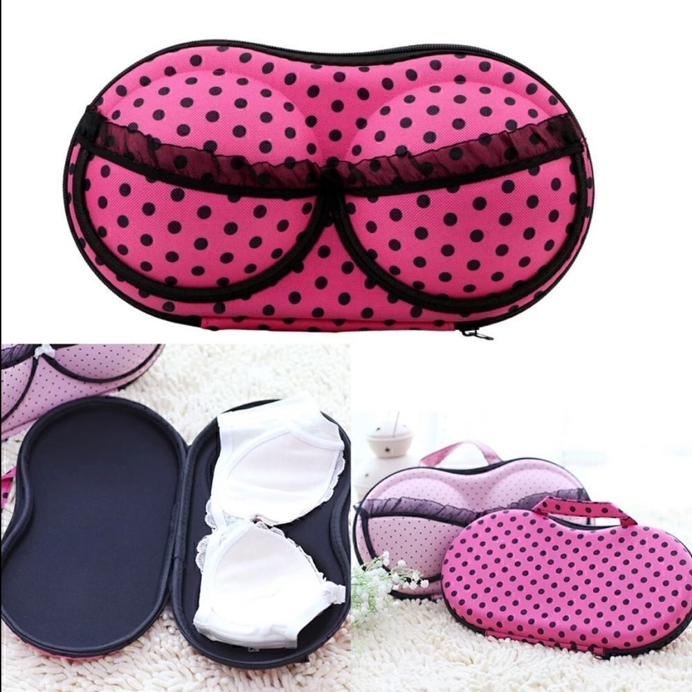 SUPER PRACTICAL PORTABLE TRAVEL STORAGE BRA BAG - Picture 4 of 8